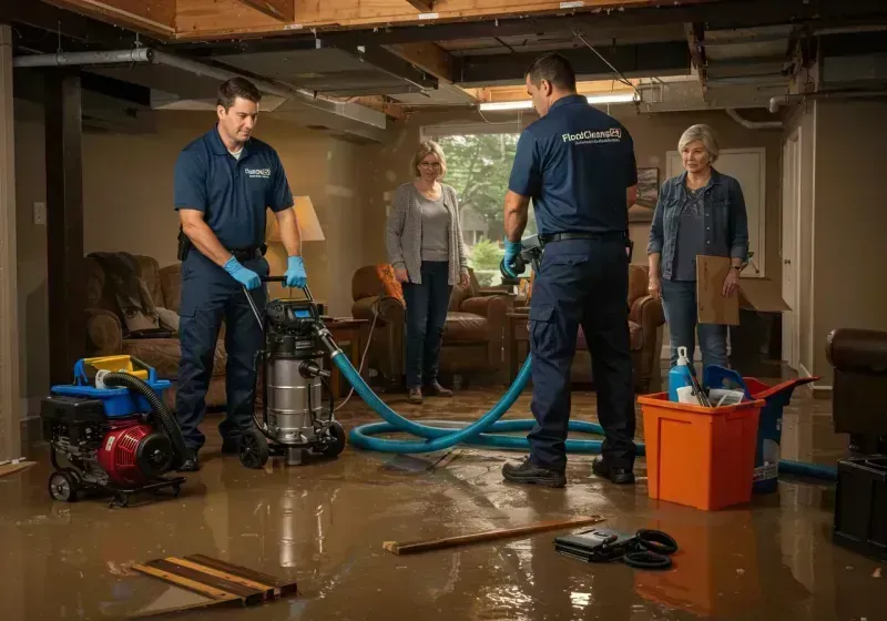 Basement Water Extraction and Removal Techniques process in Oak Ridge, NC